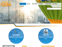 Tablet Screenshot of konia-group.com